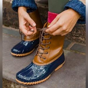 Waterproof Rain Duck Boots